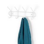 Picture of Wall Mount 4-Double Hook Rack - White