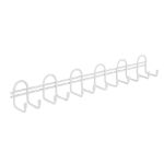 Picture of Wall Mount 12-Hook Utility Rack - White