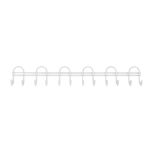 Picture of Wall Mount 12-Hook Utility Rack - White