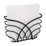 Picture of Flower Napkin Holder - Black