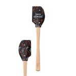 Picture of Spatulart® Bone Appetit Wood Handled Spatula