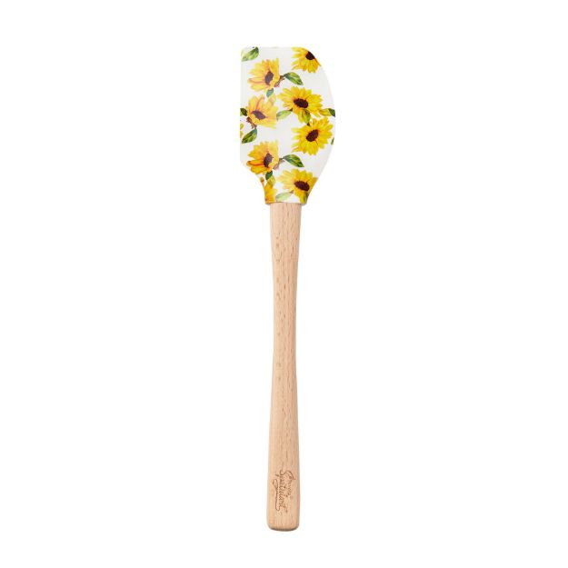 Picture of Spatulart® Sunflower Field Wood Handled Spatula