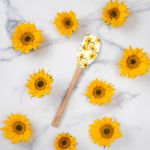 Picture of Spatulart® Sunflower Field Wood Handled Spatula