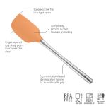 Picture of Flex-Core Spatula Stainless Steel Handle Apricot