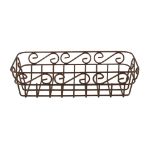 Picture of Scroll Bread Basket - Hammered Bronze