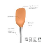 Picture of Flex-Core Spoonula Stainless Steel Handle Apricot