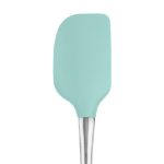 Picture of Flex-Core Spatula Stainless Steel Handle Aqua