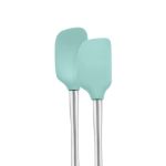 Picture of Flex-Core Mini Spatula & Spoonula Stainless Steel Handle Aqua