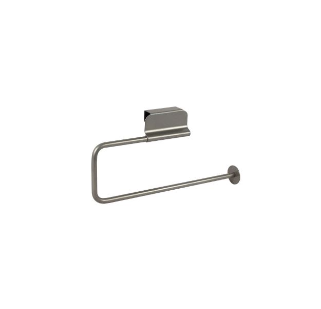 Picture of Euro Over the Cabinet Door Paper Towel Holder - Satin Nickel