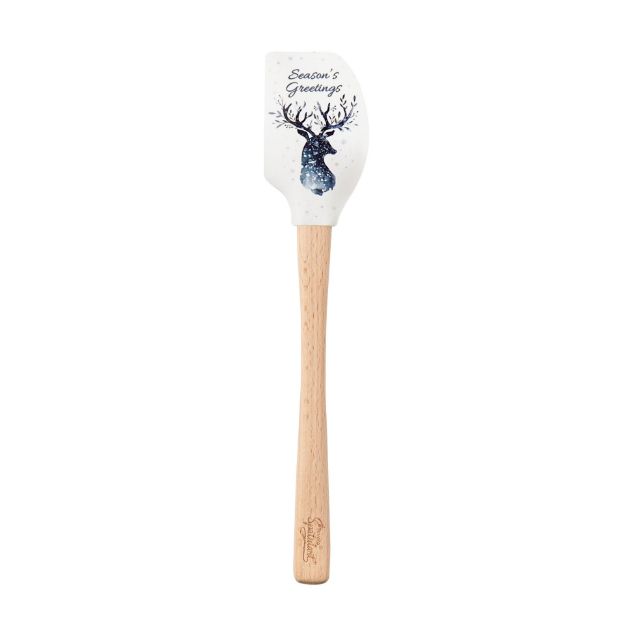 Picture of Spatulart® Season's Greetings Wood Handled Spatula