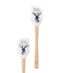 Picture of Spatulart® Season's Greetings Wood Handled Spatula