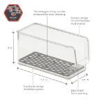 Picture of HEXA® 4"x3.5"x7.5" In-Fridge Bin - Clear