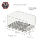 Picture of HEXA® 4"x6"x7.5" Kitchen Storage Bin - Clear