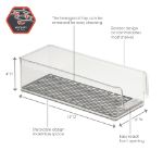 Picture of HEXA® 4"x6"x15" Kitchen Storage Bin - Clear