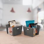 Picture of Macklin Storage Basket Large - Industrial Gray