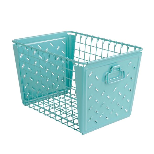 Picture of Macklin Storage Basket Medium - Teal