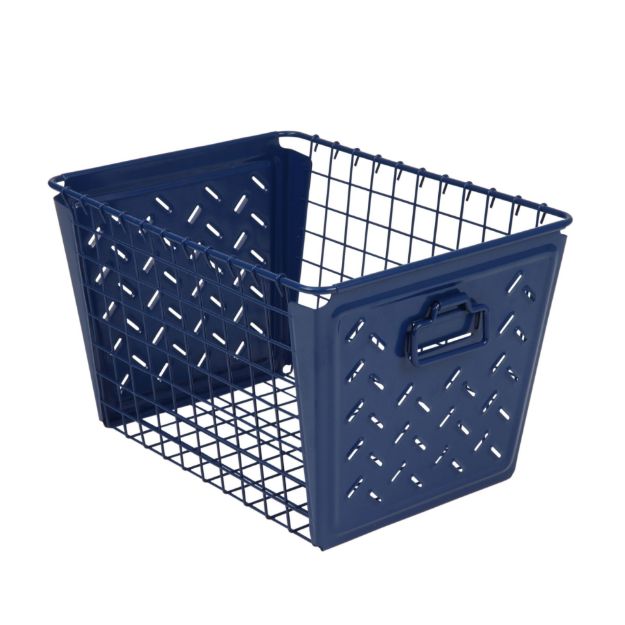 Picture of Macklin Storage Basket Medium - Navy Blue