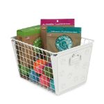 Picture of Macklin Paws Storage Basket Medium - White